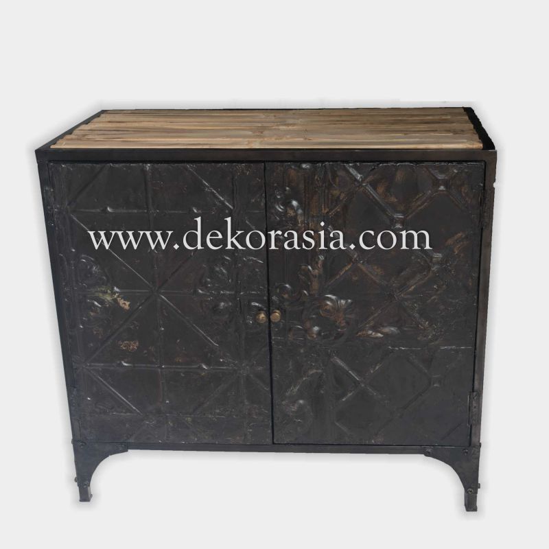 Buffet Two Doors  with Metal | Industrial Furniture | Iron Furniture